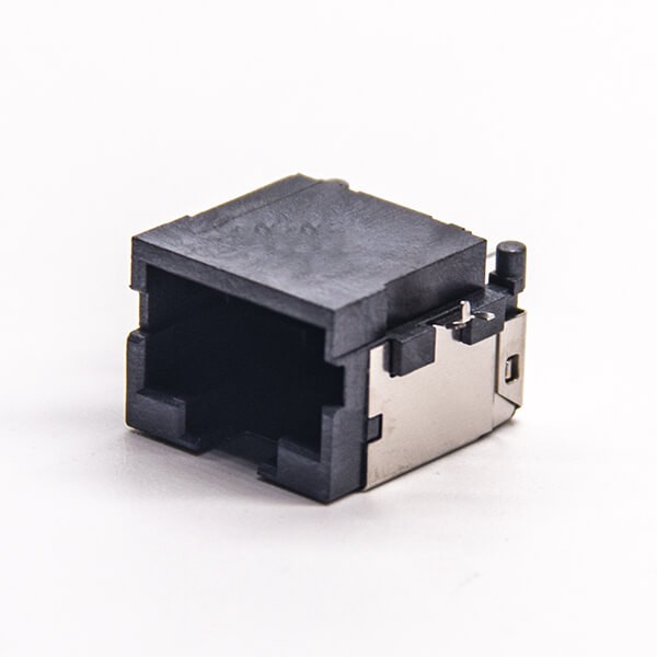 8P8C Modular Jack Connector Right Angled Offset PCB Mount SMT Shielded RJ45 20pcs