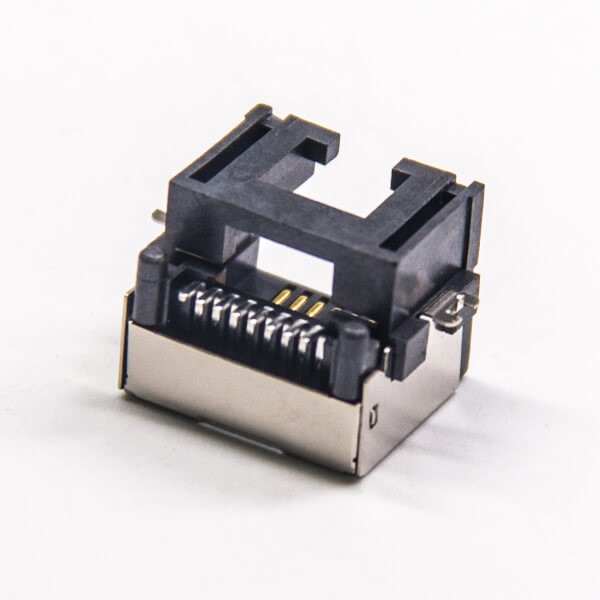 RJ45 Connectors SMT Shieled rj45 Jack PCB Mount