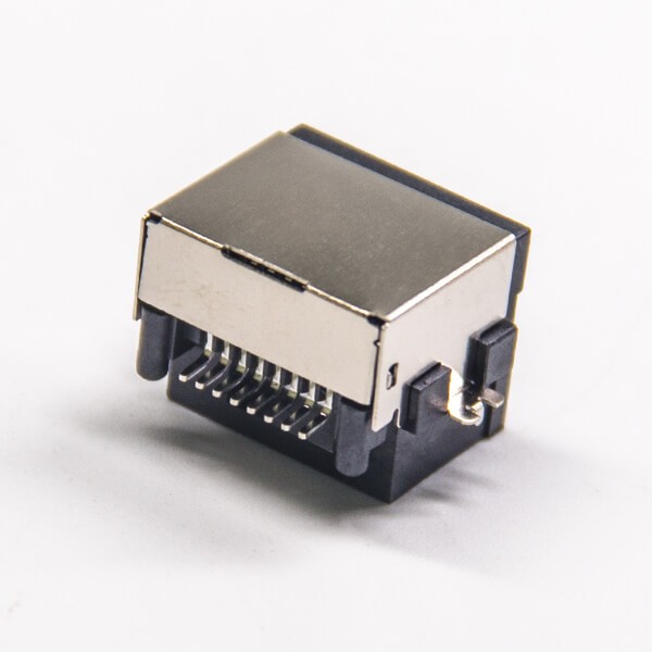 RJ45 Connectors SMT Shieled rj45 Jack PCB Mount