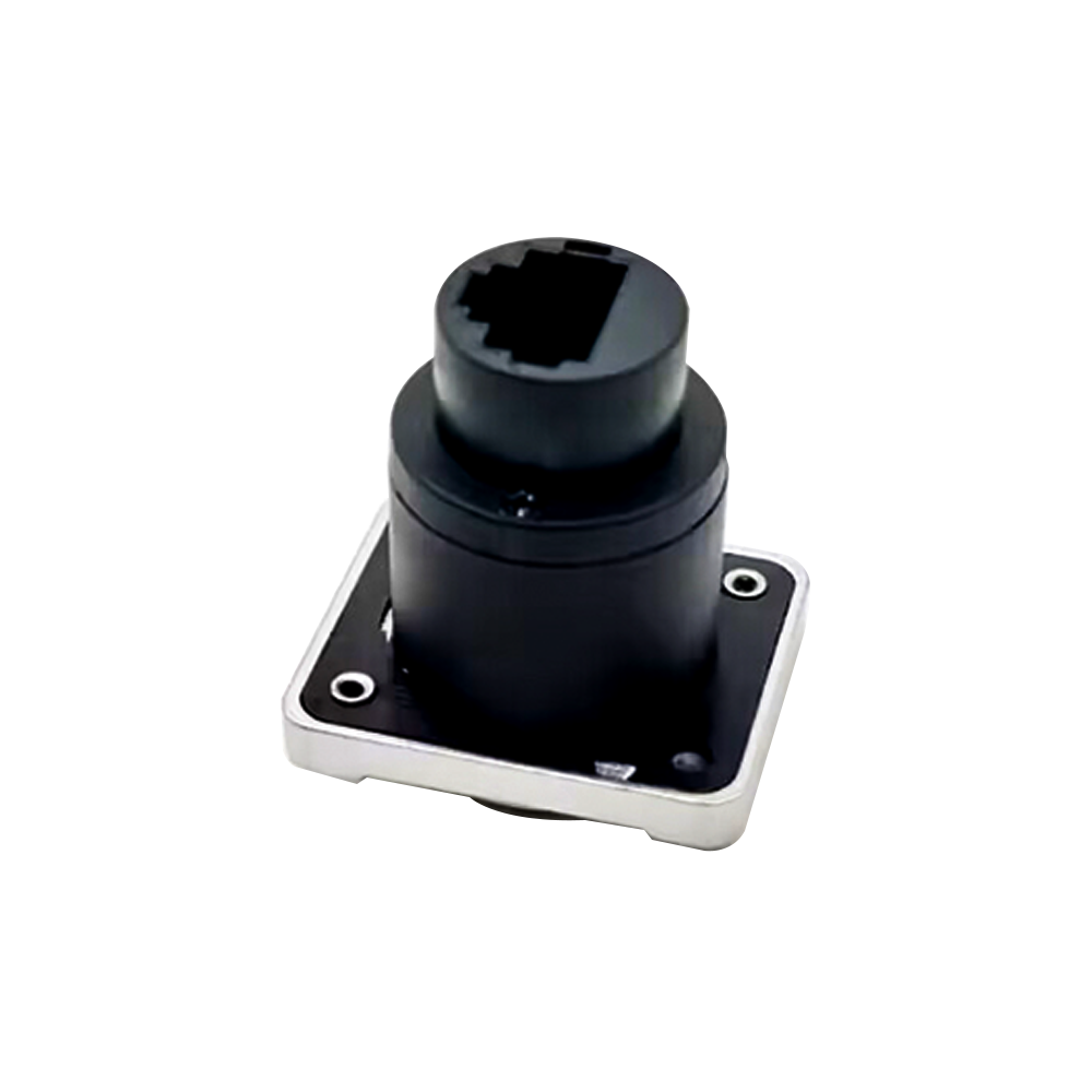 RJ45 Female Ethernet Connector Waterproof Panel Mount Jack