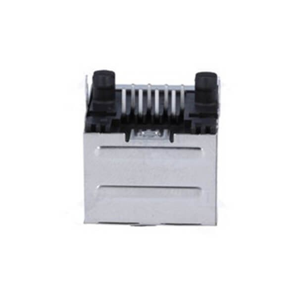 Shielded RJ45 Connectors Gigabit Ethernet Jack Without LED 20pcs