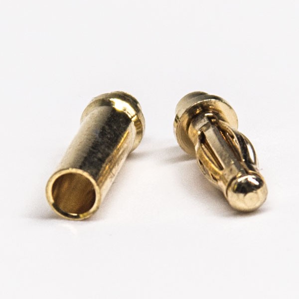 10-30A Banana Connector BP2305-06 2.0MM Gold-Plated Power Plug