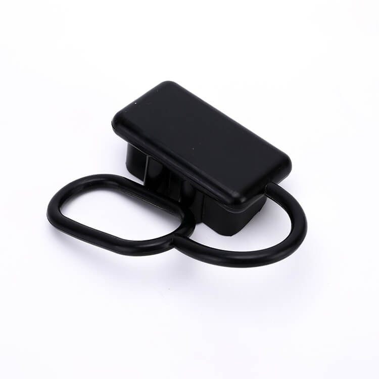 Black Rubber External Protective Dustproof Cover For 2 way 175A Power Connector