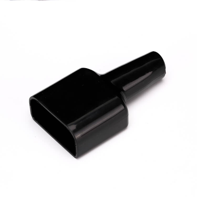 Black Waterproof Dust cable sleeve for 50A 2 Way connector