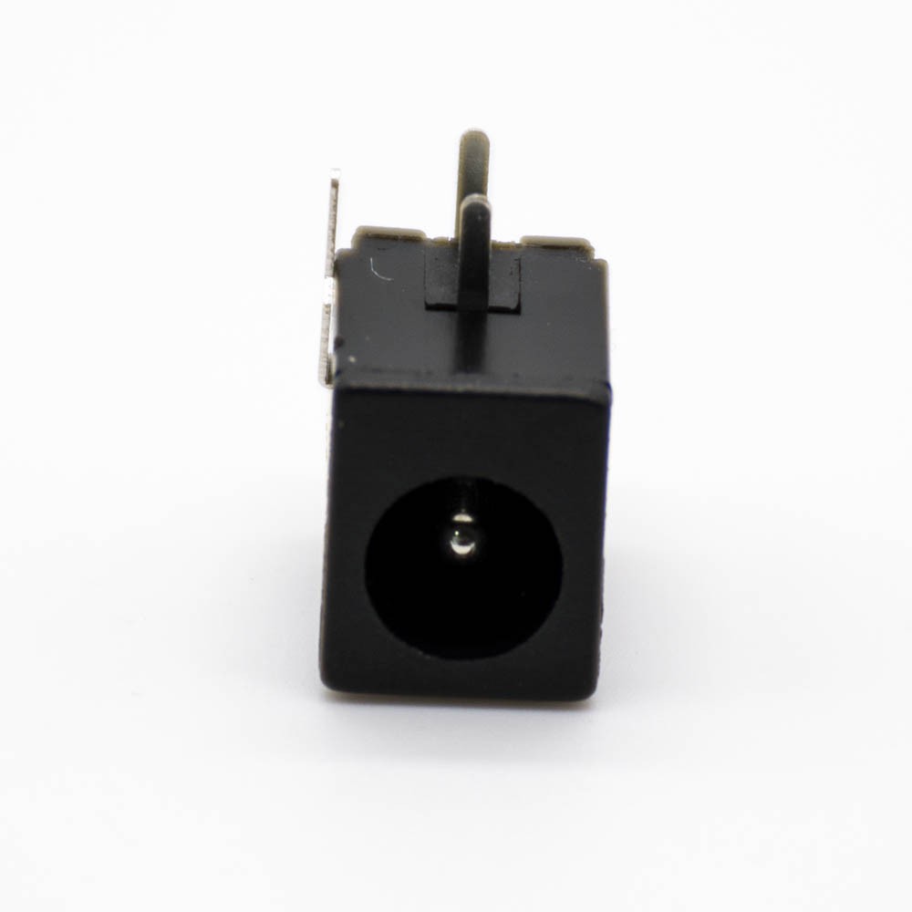 DC Power Jack 5.5*2.1mm Male Through Hole solder Lug Right Connector Unshiled