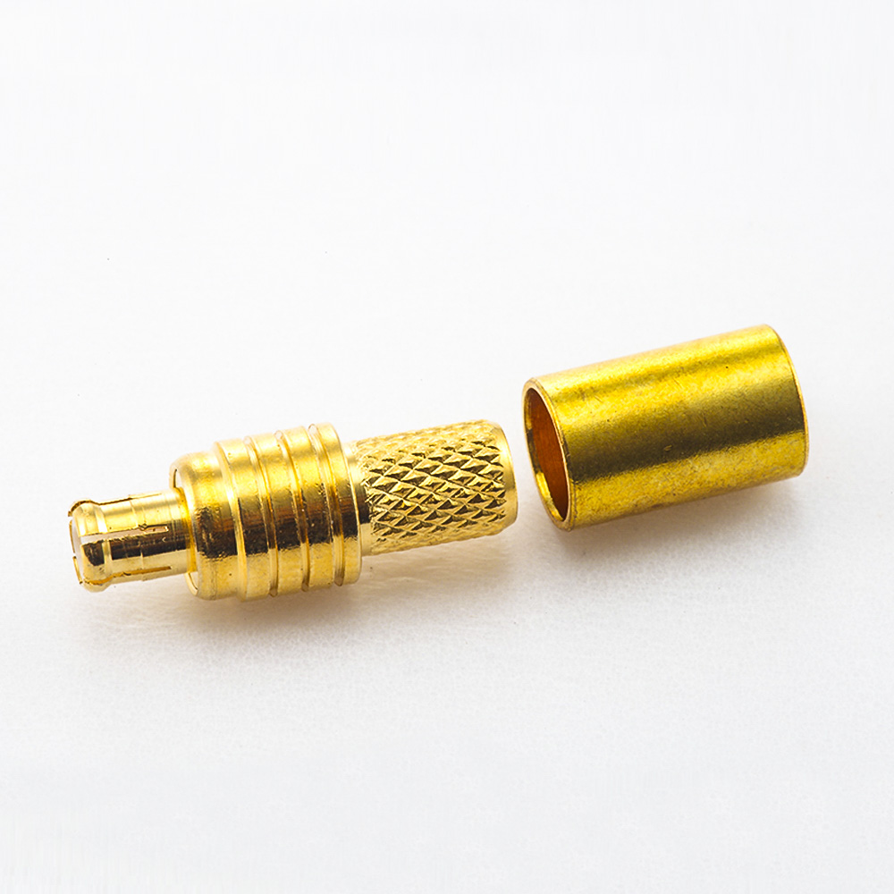 Cable Connector MCX Male Straight Crimp for RG58/RG142 50ohm