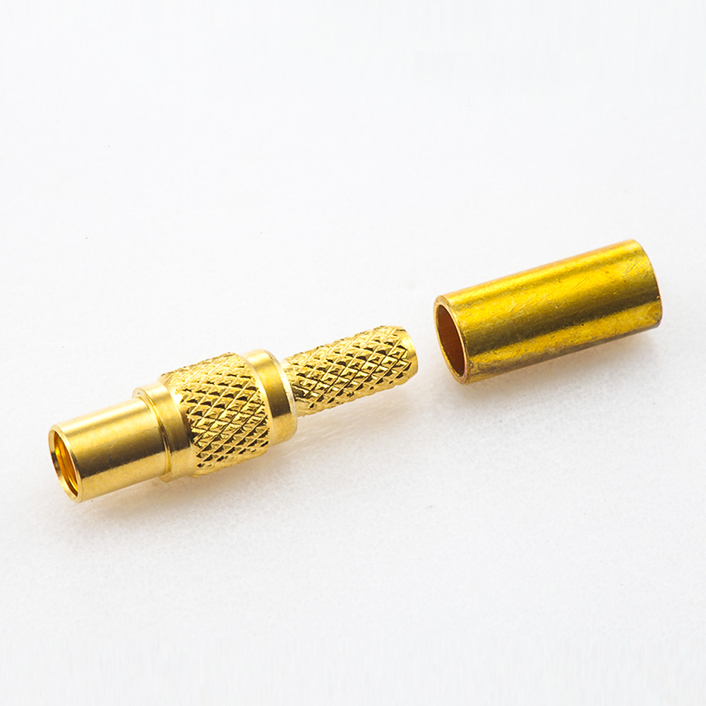 Cable Connector MMCX Female Straight Crimp for RG316/RG174