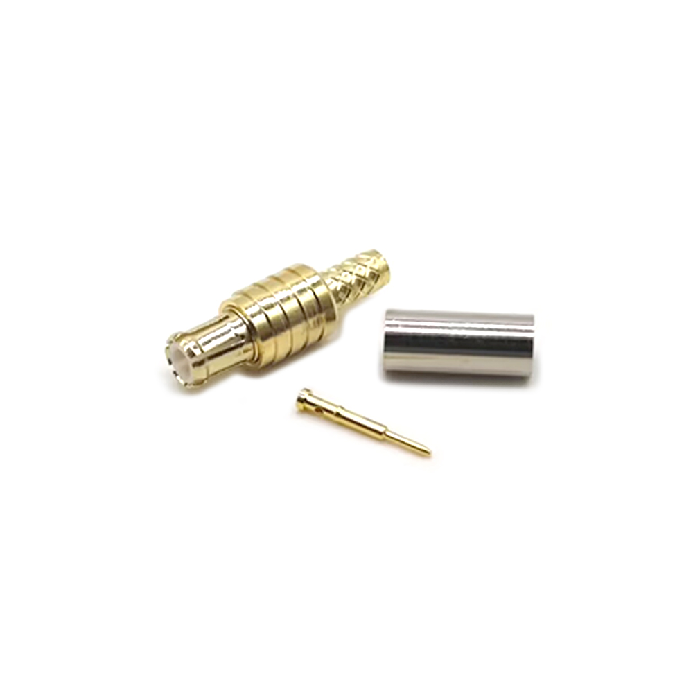 Male MCX Connector Male Straight Crimp for RG174/RG316 Cable