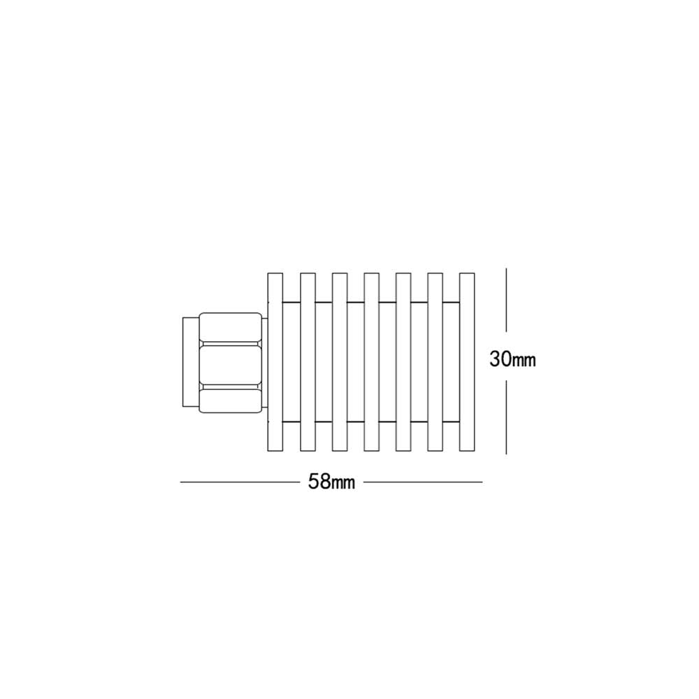 10W BNC Male Terminal Load Resistor DC-3/4/6GHz BNC-J 50 Ohm