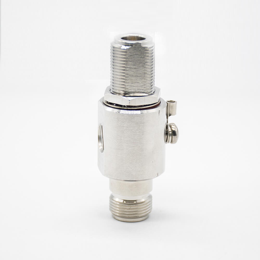 RF Surge Arrester N-KKY-1 N Female To N Female IP67 Straight Nickel Plating Coaxial Protector