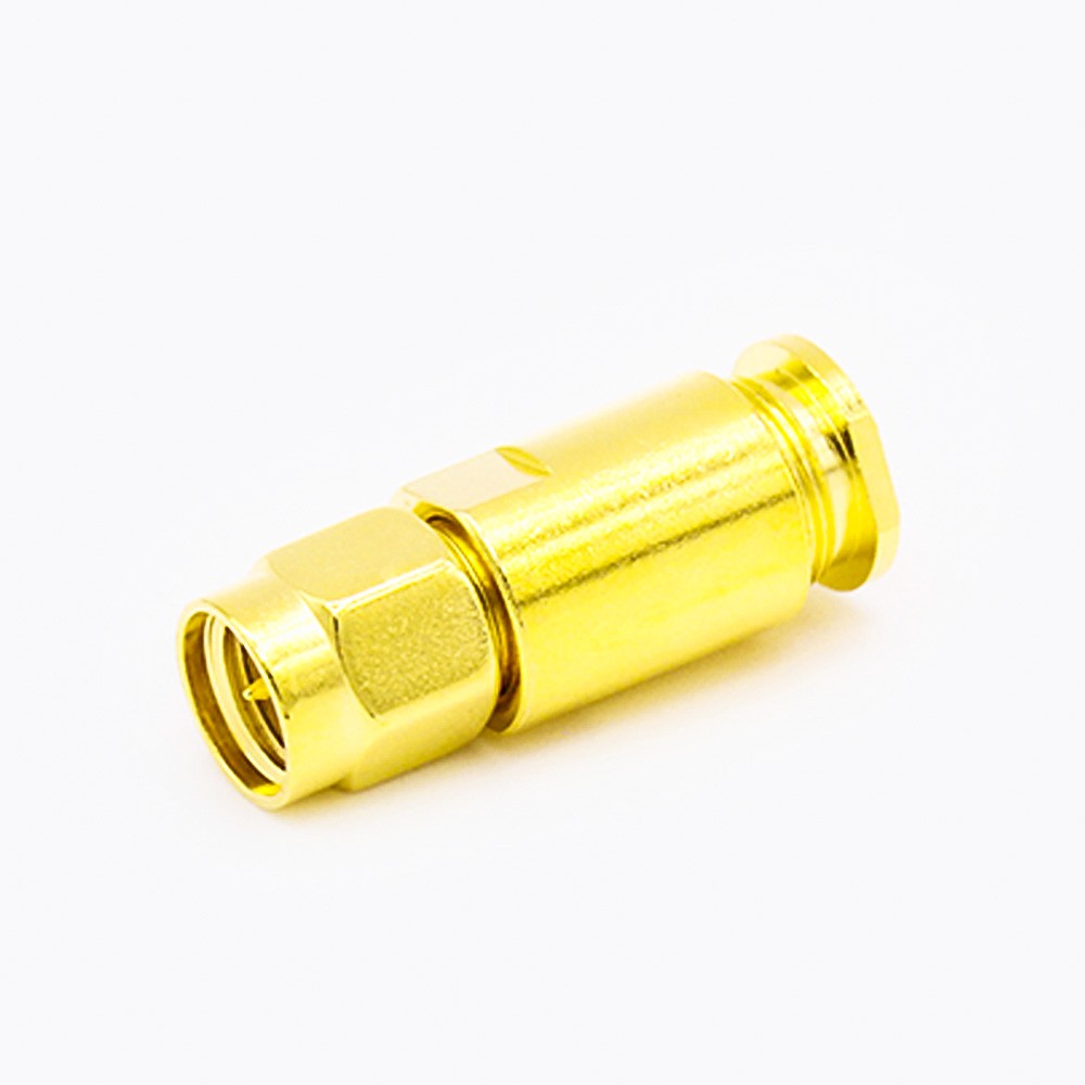 SMA Connector Male 180 Degree Clamp for RG58/RG142