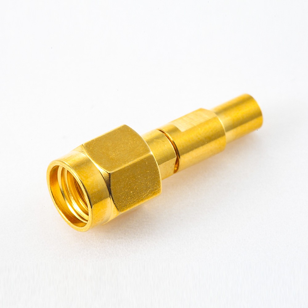 SMA Male Connector 180 Degree Solder for Semi-soft/semi-rigid-2