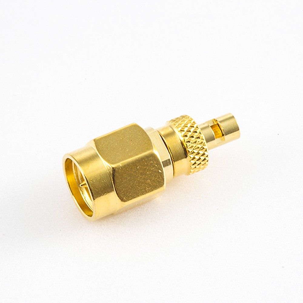 SMA Male Plug Connctor 180 Degree Crimp With Solder for RG178/1.45MM