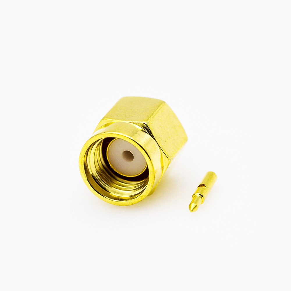 SMA Soldering Male Straight Connector for Semi-rigid 086