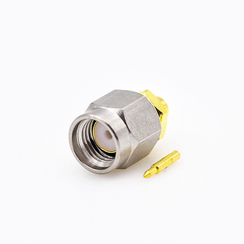 Soldering SMA Connector Male 180 Degree for Semi-rigid 086