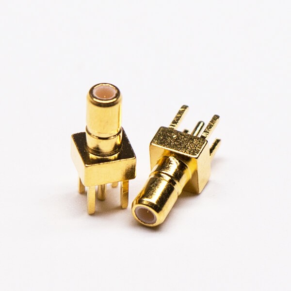 20pcs PCB Mount SSMB Connector Female Straight DIP Gold Plating