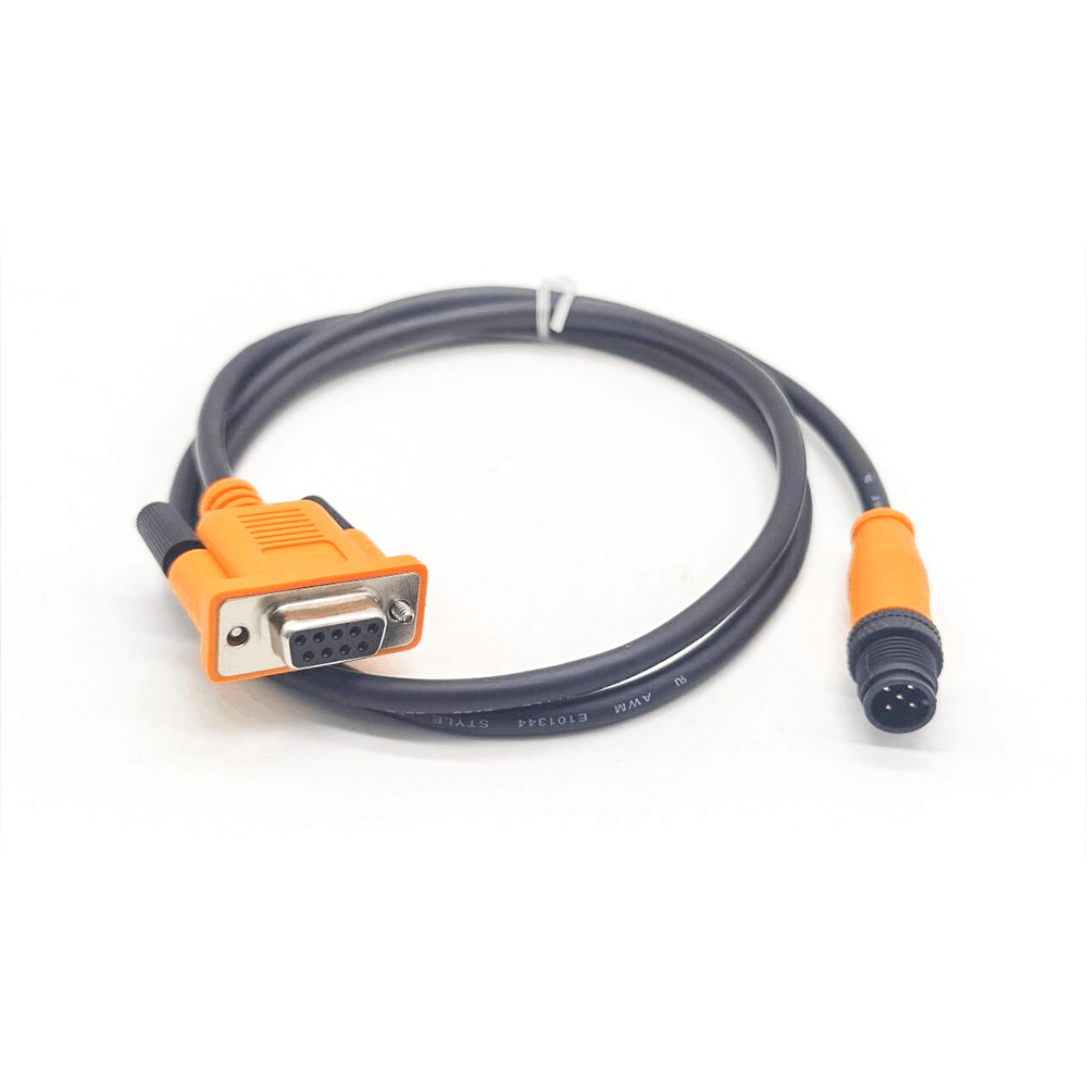 M12 Male 5Pin NMEA 2000 To DB9 Female CANopen Connecting Cable 1Meter