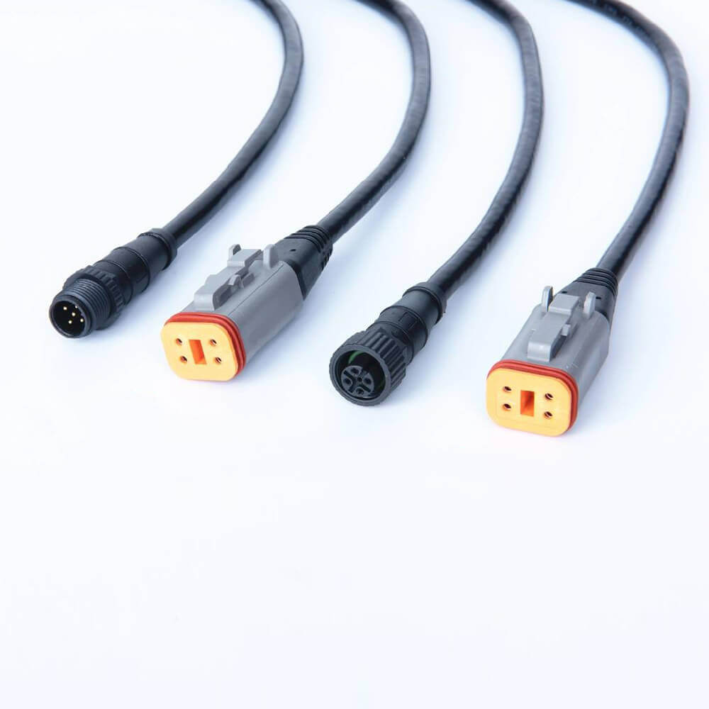 Nmea 2000 M12 Male 5Pin To Elecbee Dt06-4S Connector 0.1M