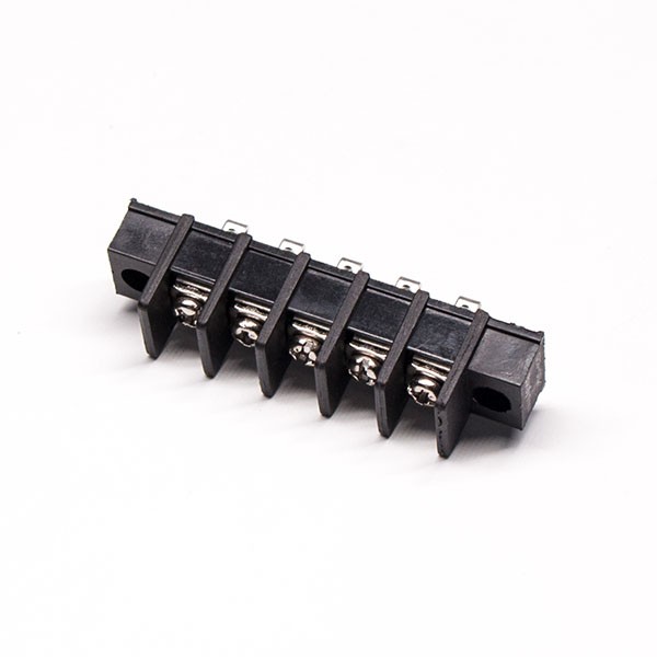 Screw Terminal Barrier Strip 90 Degree PCB Mount 2 holes Barrier Terminal