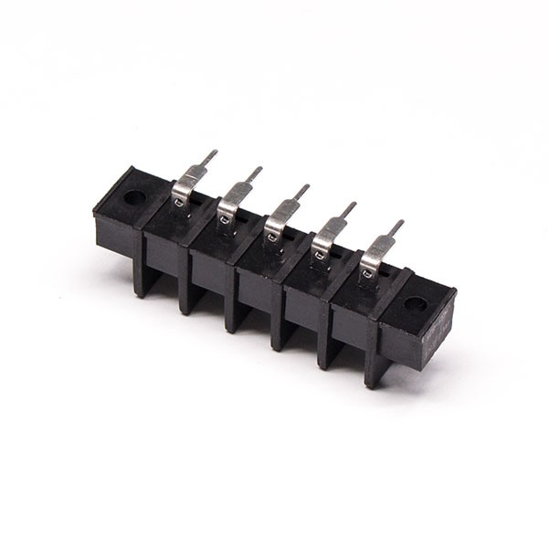 Screw Terminal Barrier Strip 90 Degree PCB Mount 2 holes Barrier Terminal