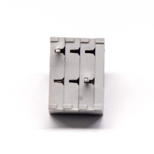 2 pin Terminal Block Connector 2.5mm pitch Grey Straight Terminal Strips