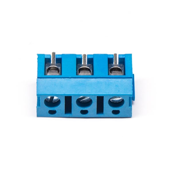 PCB Blue Terminal Block Straight 3pin Connector for PCB