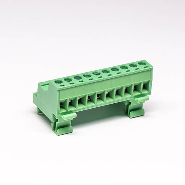 Screw Terminal Connector 10pin Terminal Block Panel Mount Wall Mounting