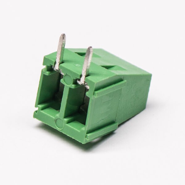 Screw Terminal PCB Mount Right Angled 2pin PCB Mount Connector