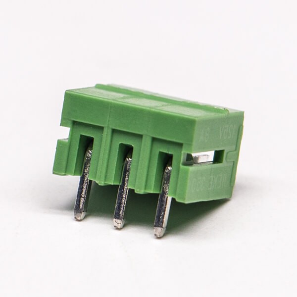 3 pin Terminal Block Green PCB Connector Plug Headers