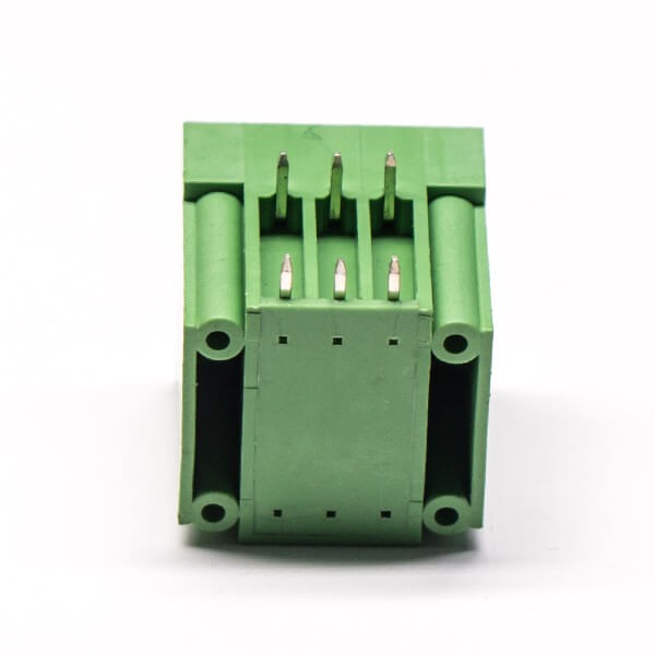 6 pin Terminal Block Multipole Plasti Brass ICE Plug