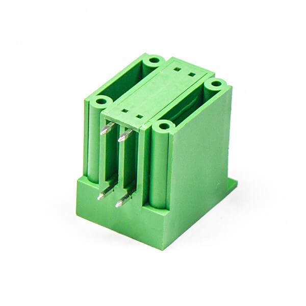 Green Terminal Blocks 8pin Square Green PCB Mount Connector