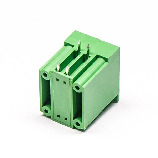 Green Terminal Blocks 8pin Square Green PCB Mount Connector