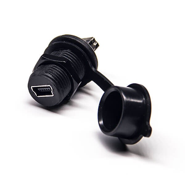 Pin Female Waterproof HDMI Connector Electronic Connectors 19p