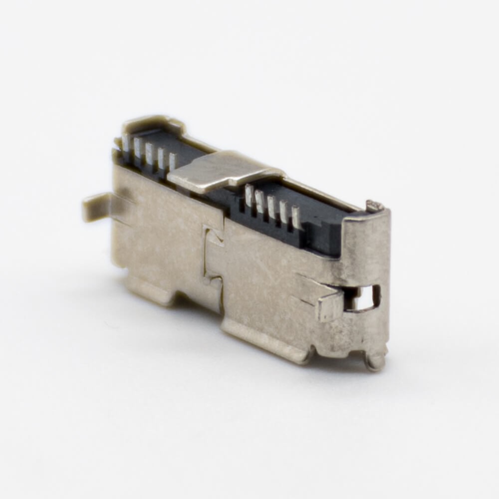 Micro USB Female USB 3.0 Connector PCB Mount