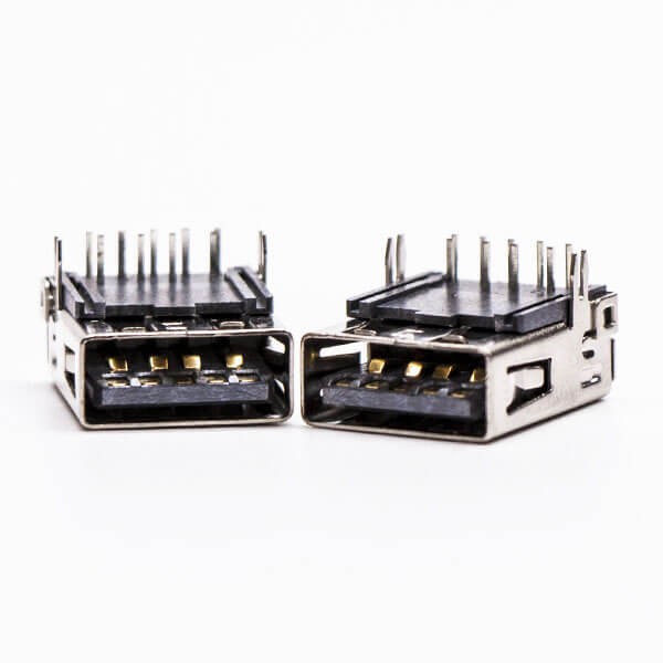 Offer USB3.0 Harpoon Female 90 Degree Through Hole for PCB Mount 20pcs