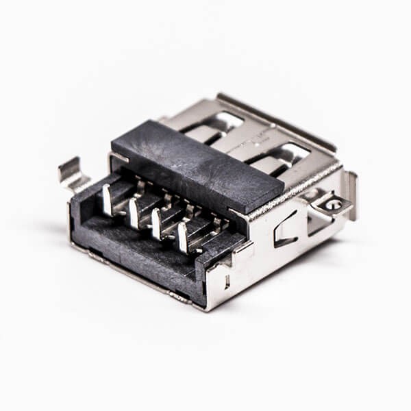 Order USB Through Hole Female Right Angled SMT for PCB Mount 20pcs