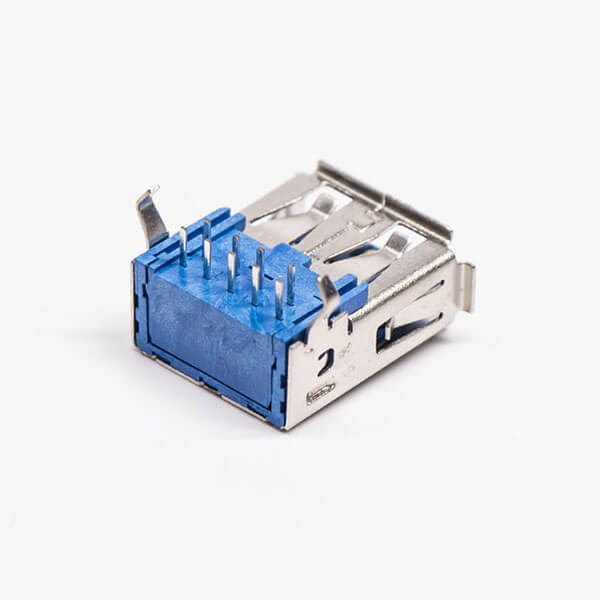 USB 3.0 Connector Female Right Angled DIP for PCB Mount