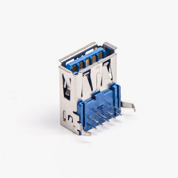 USB 3.0 Connector Female Right Angled DIP for PCB Mount