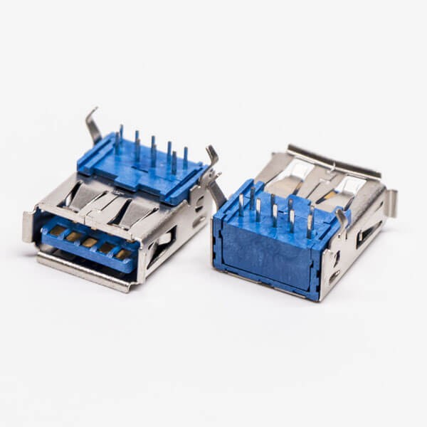 USB 3.0 Connector Female Right Angled DIP for PCB Mount 20pcs