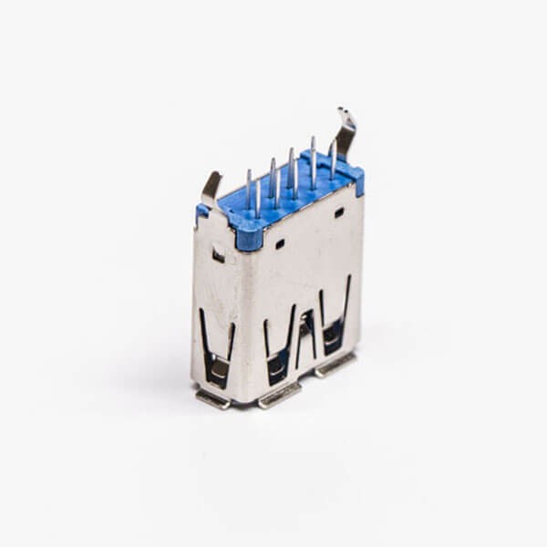 USB 3.0 Jack Type A Female Straight Blue DIP Through Hole