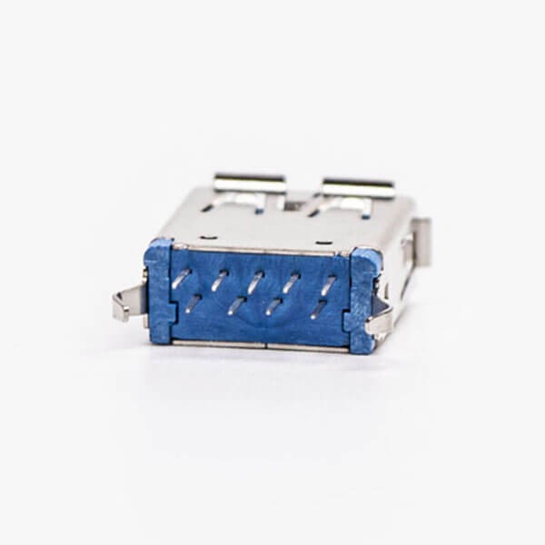 USB 3.0 Jack Type A Female Straight Blue DIP Through Hole