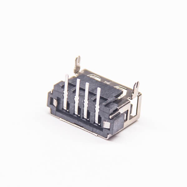 Usb A Connector Female 4p 90 Degree for PCB 20pcs