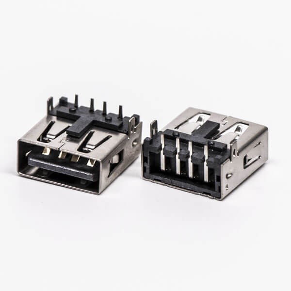 USB A Right Angled Female DIP for PCB Mount 20pcs