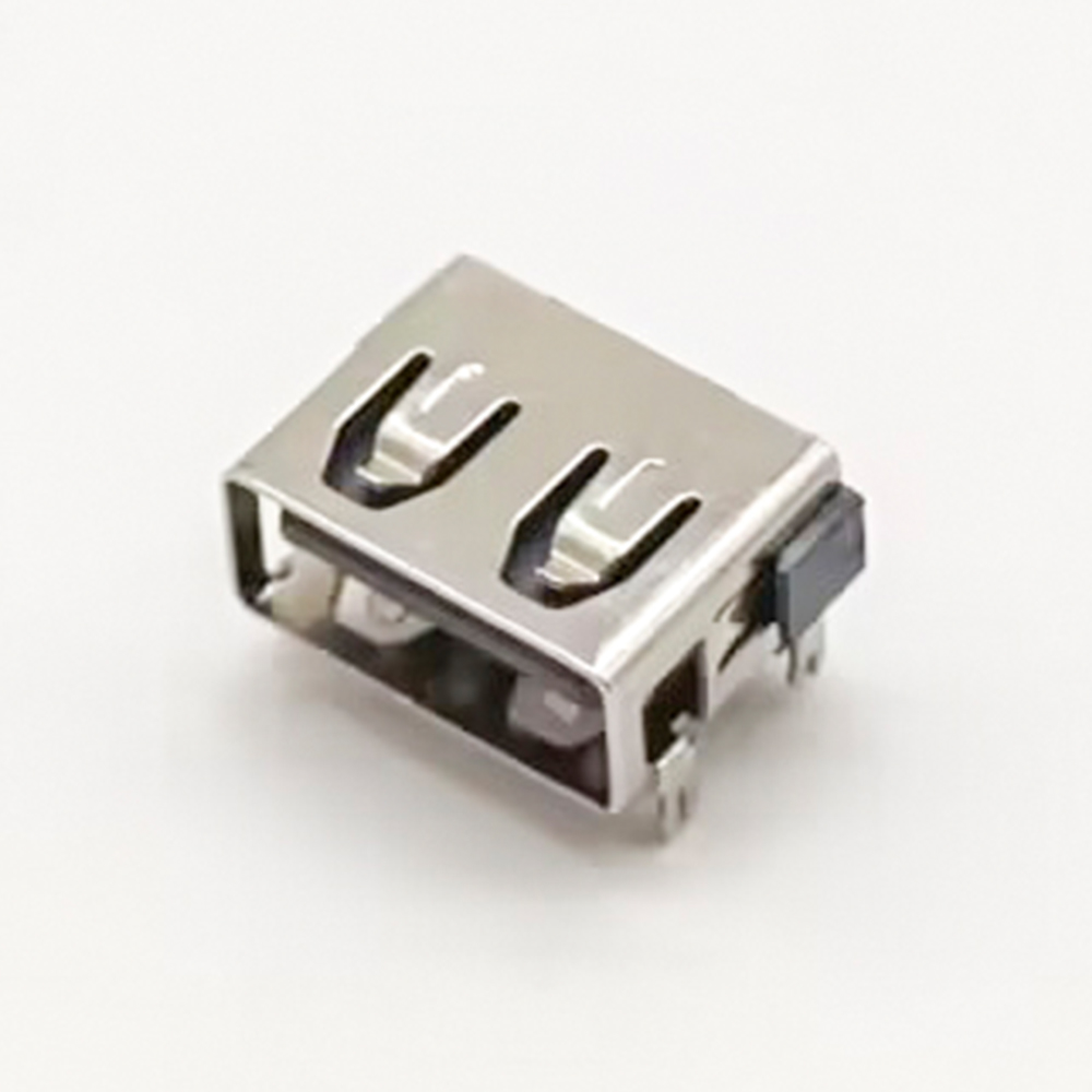 USB Connector for PCB Mounting Female Through Hole