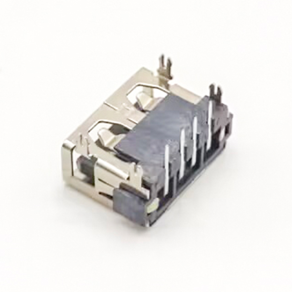 USB Connector for PCB Mounting Female Through Hole