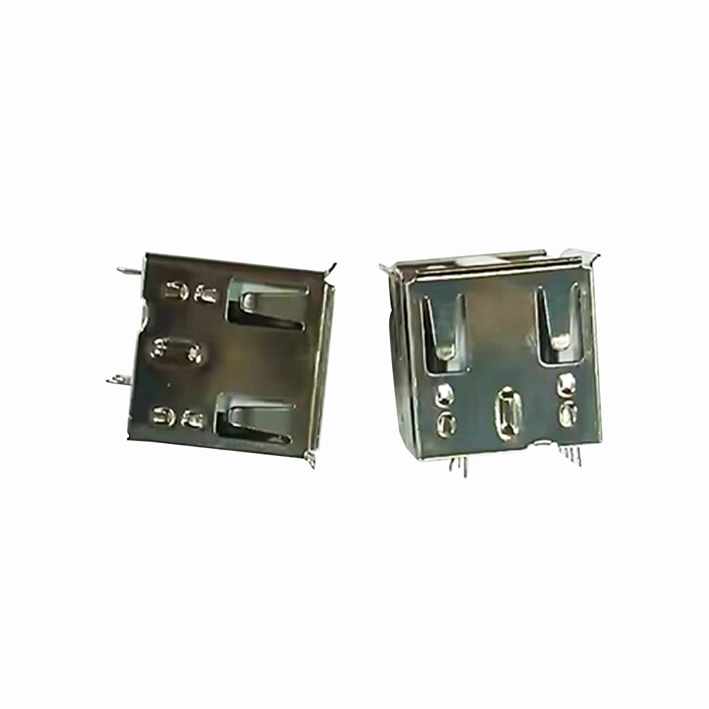 USB Dual Port Female Straight Through Hole for PCB Mount 20pcs