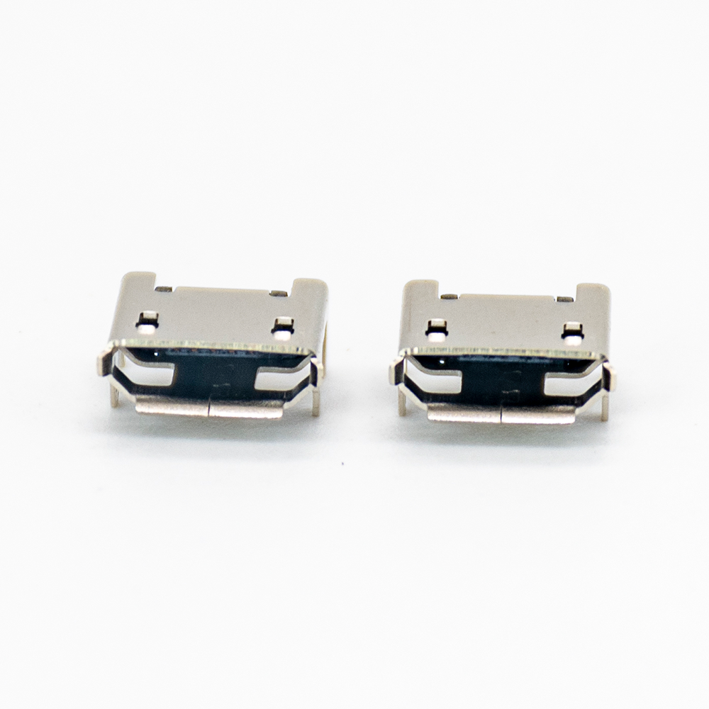 USB Micro B Female SMT Straight DIP 7.15 5 Pin for Phone