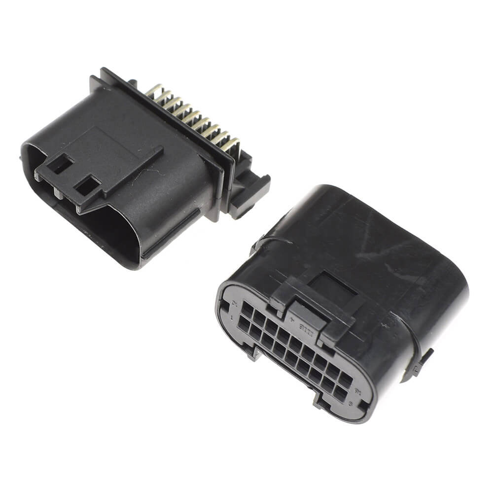 18 Pin/Way Ecu Standard Pinheader male plug female socket Housing Automotive Connector