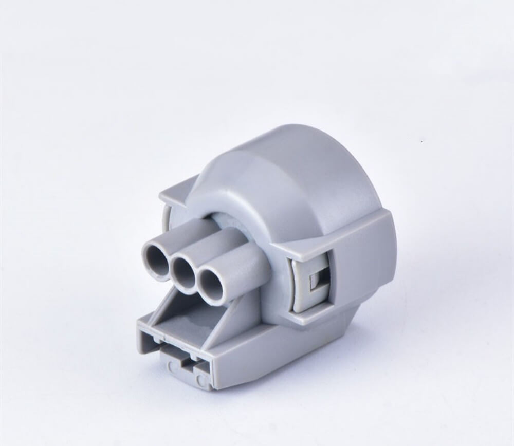 Female 3 Pin Connector Sensor Plug For Wire Harness